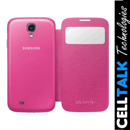 Samsung Galaxy S4 Mini I9190 S View Flip Case PINK